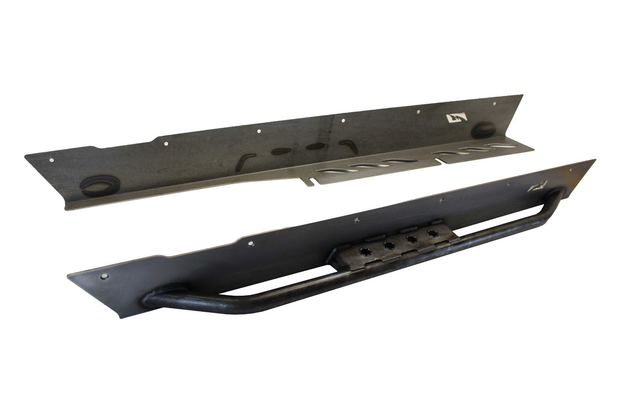 Rocker Guards w/Tube Step for Jeep LJ Unlimited with Comp Corners Standard Length Motobilt