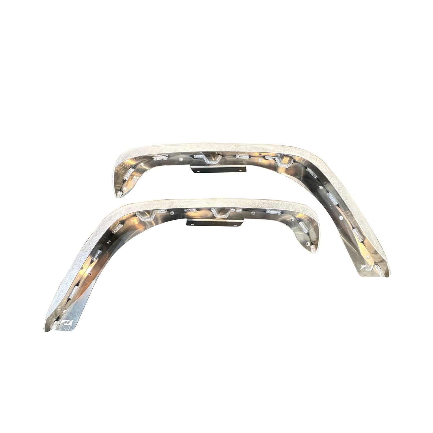 Aluminum Crusher 4 Inch Front Fenders for Jeep JK / JKU Motobilt