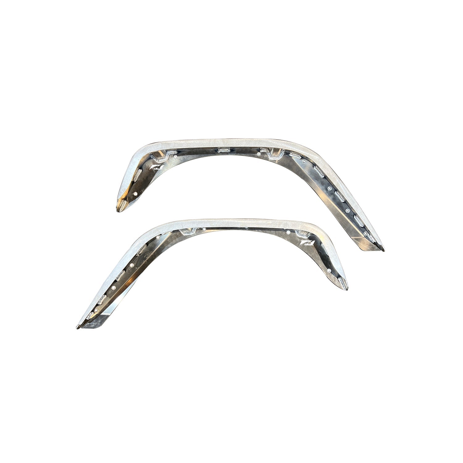 Aluminum Crusher 2 Inch Rear Fenders for Jeep JK / JKU Motobilt