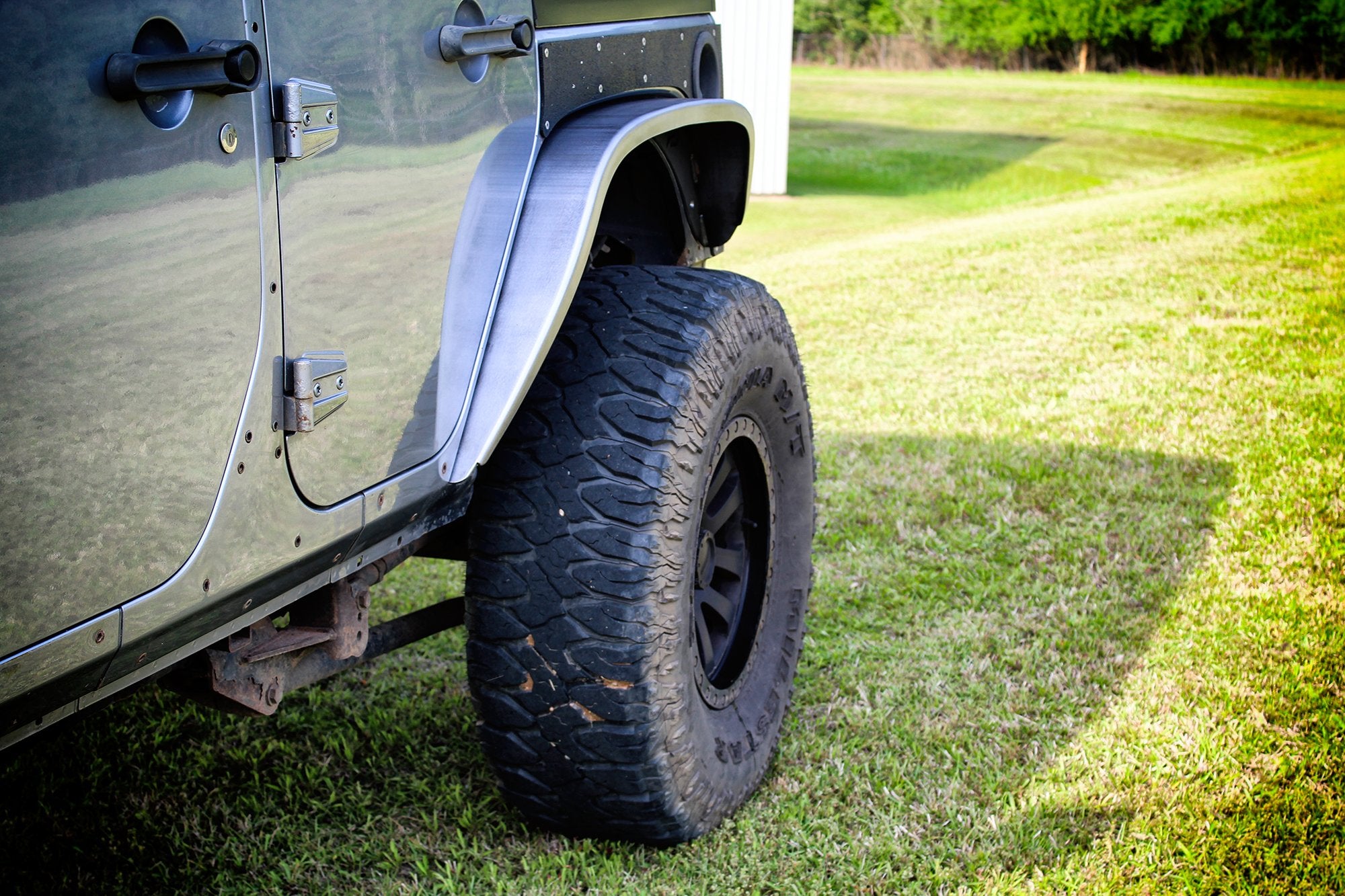 Crusher 4 Inch Rear Fenders for 07-18 Jeep Wrangler JK/JKU Motobilt