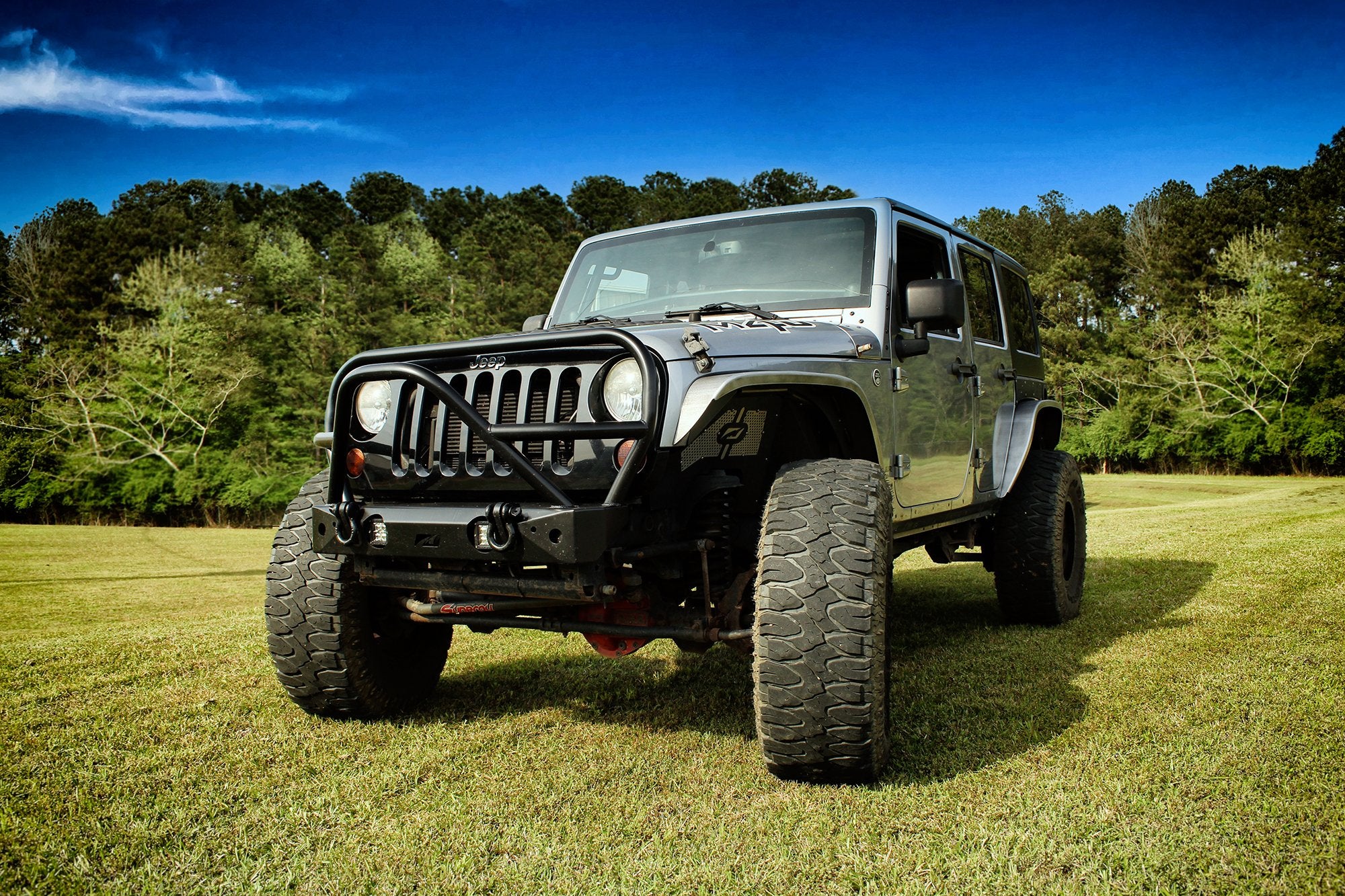 Crusher 4 Inch Rear Fenders for 07-18 Jeep Wrangler JK/JKU Motobilt