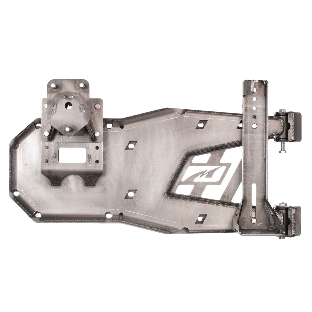 Spare Tire Carrier 8 Lug Wheel w/ HiLift Jack Mount for Jeep JK/JKU Motobilt