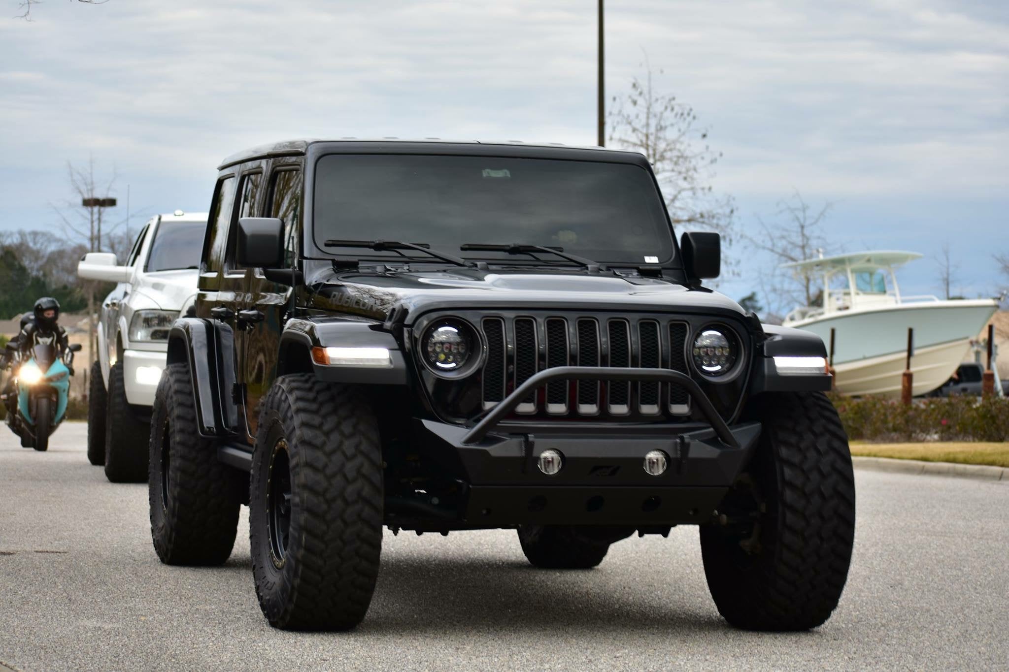 Jeep JL/Gladiator Front Bumper W/Stinger/Skid Plate 18+ Wrangler JL/Gladiator The Hammer Series Motobilt