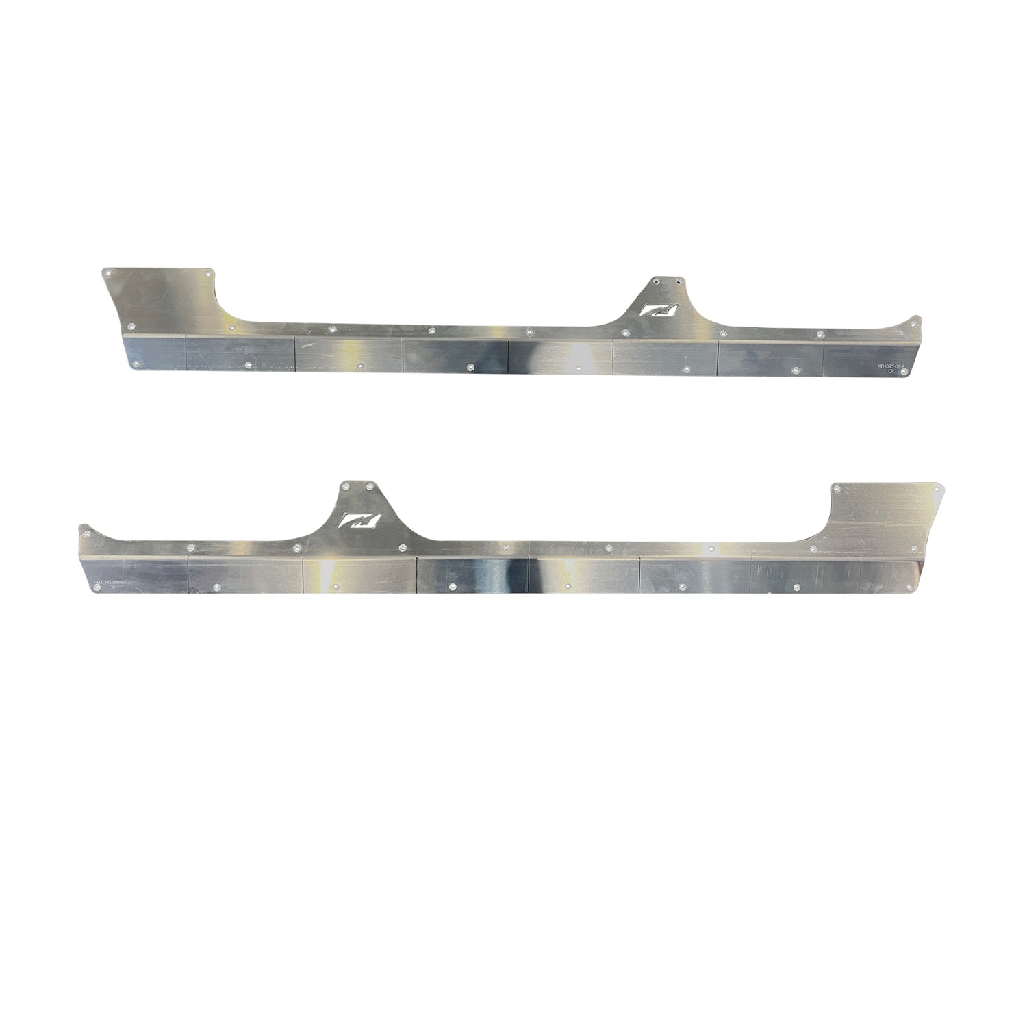 Aluminum Unlimited Rocker Armor for Jeep JLU 4 Door Motobilt