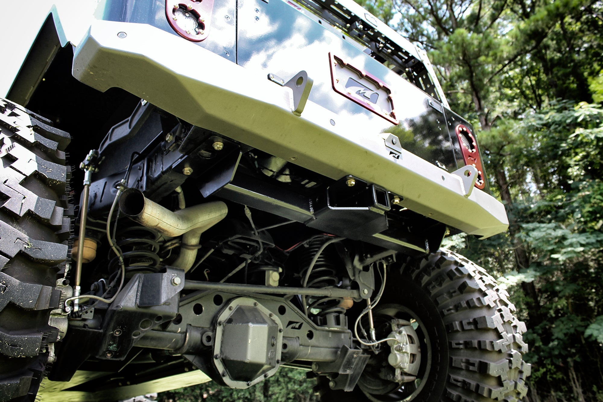 Receiver Hitch for Bobbed Replacement Motobilt