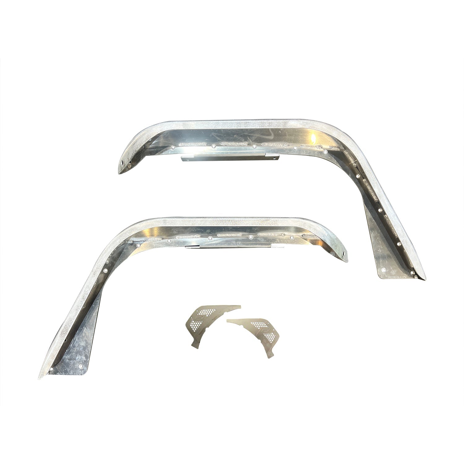 Aluminum Front Highline Fenders for Jeep JL/JLU/JT Motobilt