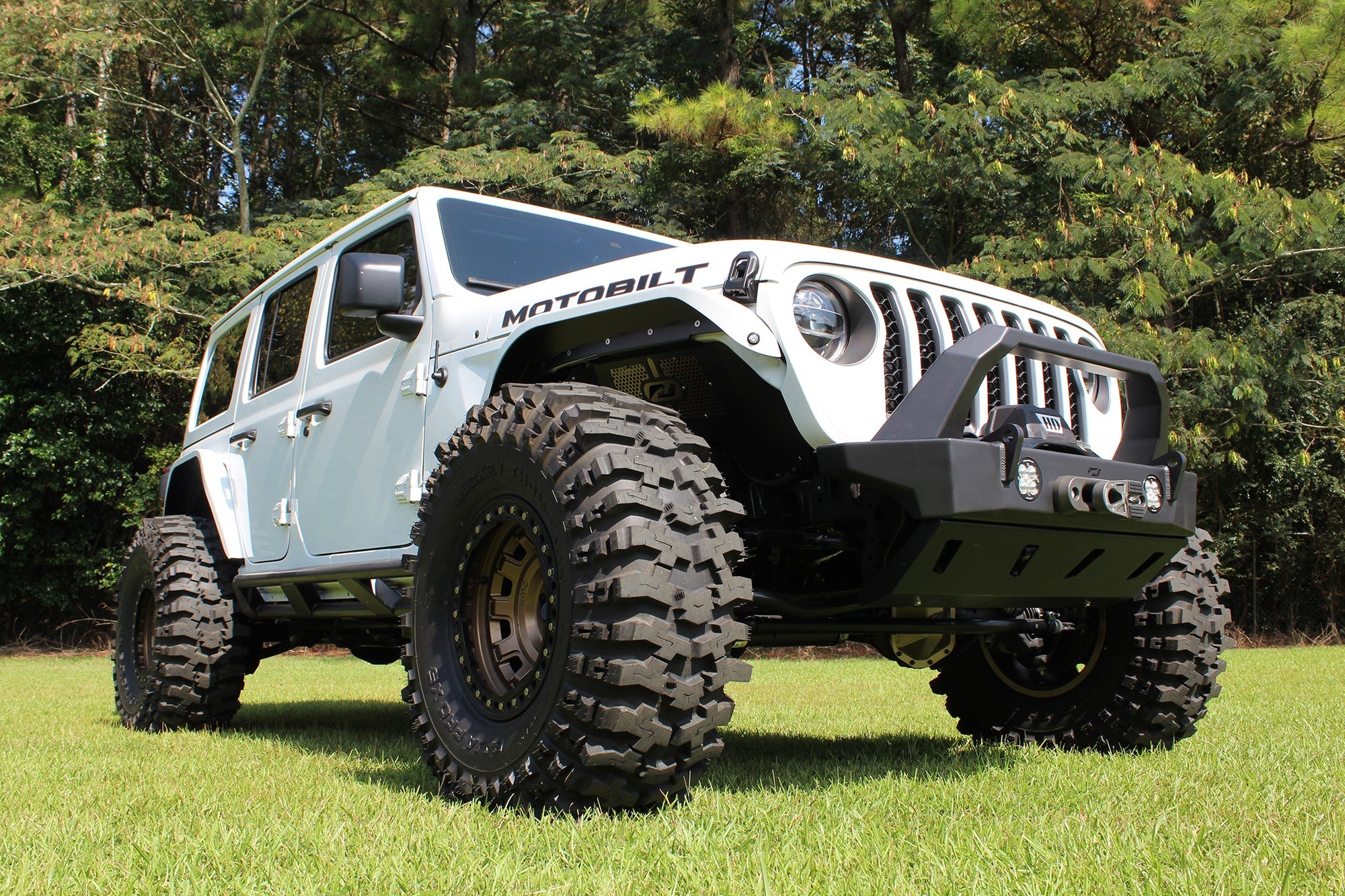 Front Highline Fenders for 2018-Present Jeep JL/JLU/JT Motobilt