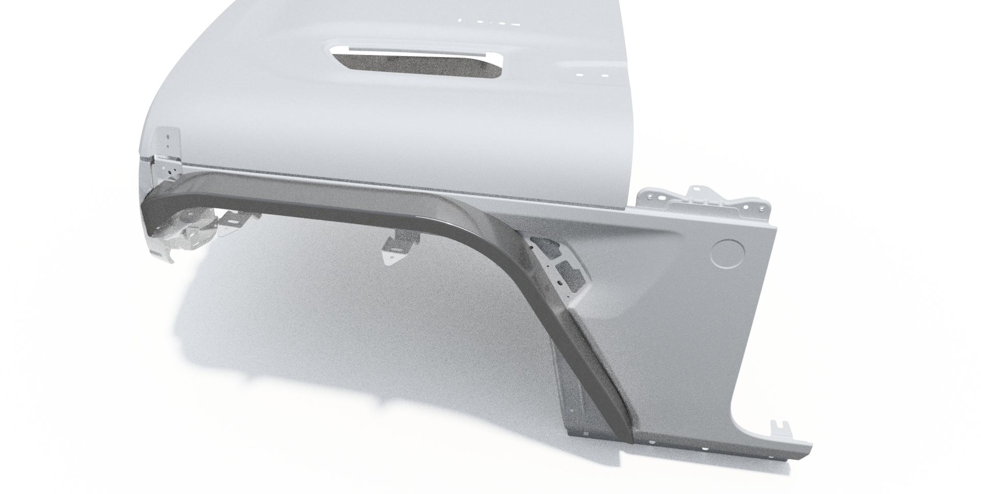 Front Highline Fenders for 2018-Present Jeep JL/JLU/JT Motobilt