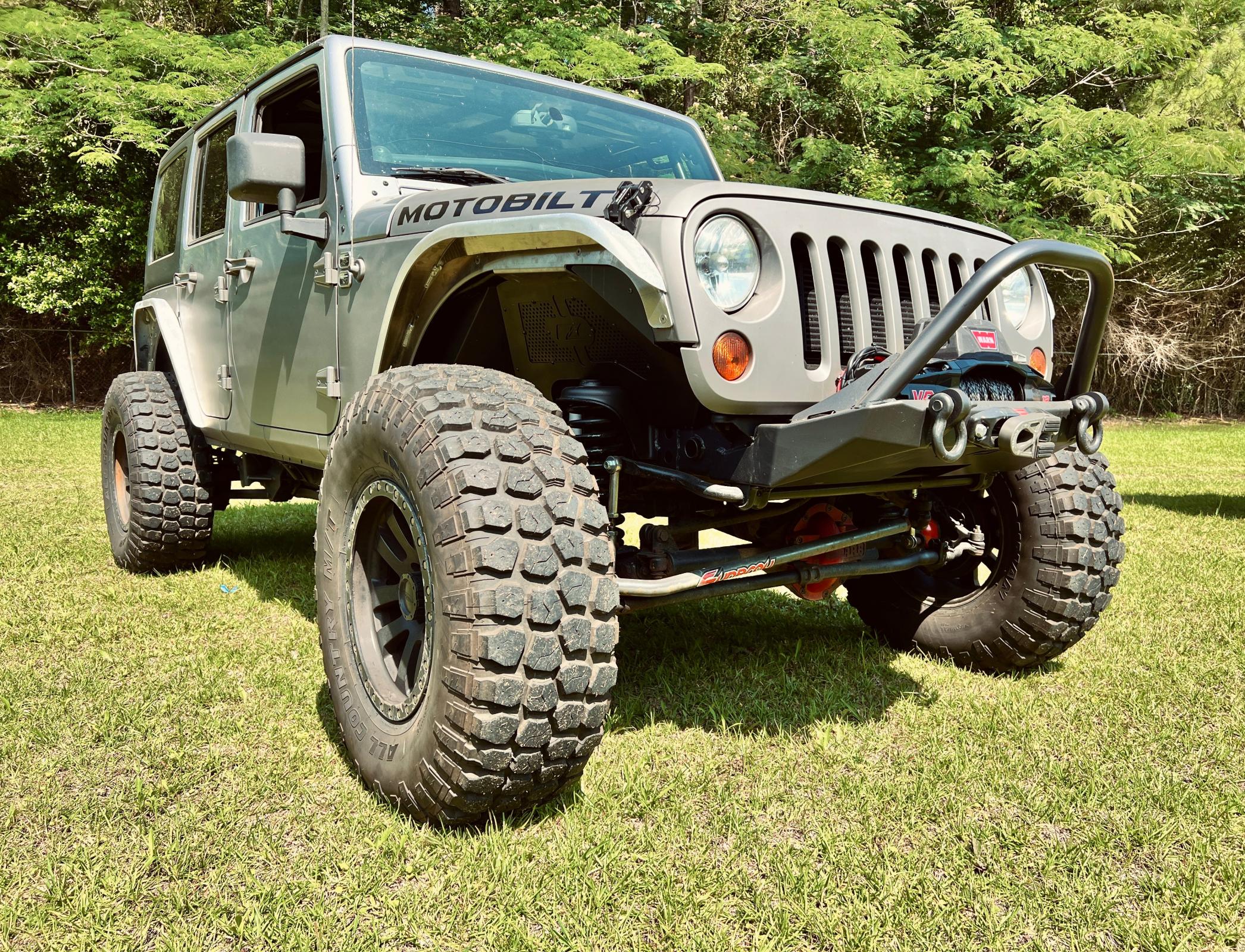 Aluminum Front Highline Fenders for Jeep JK/JKU Motobilt