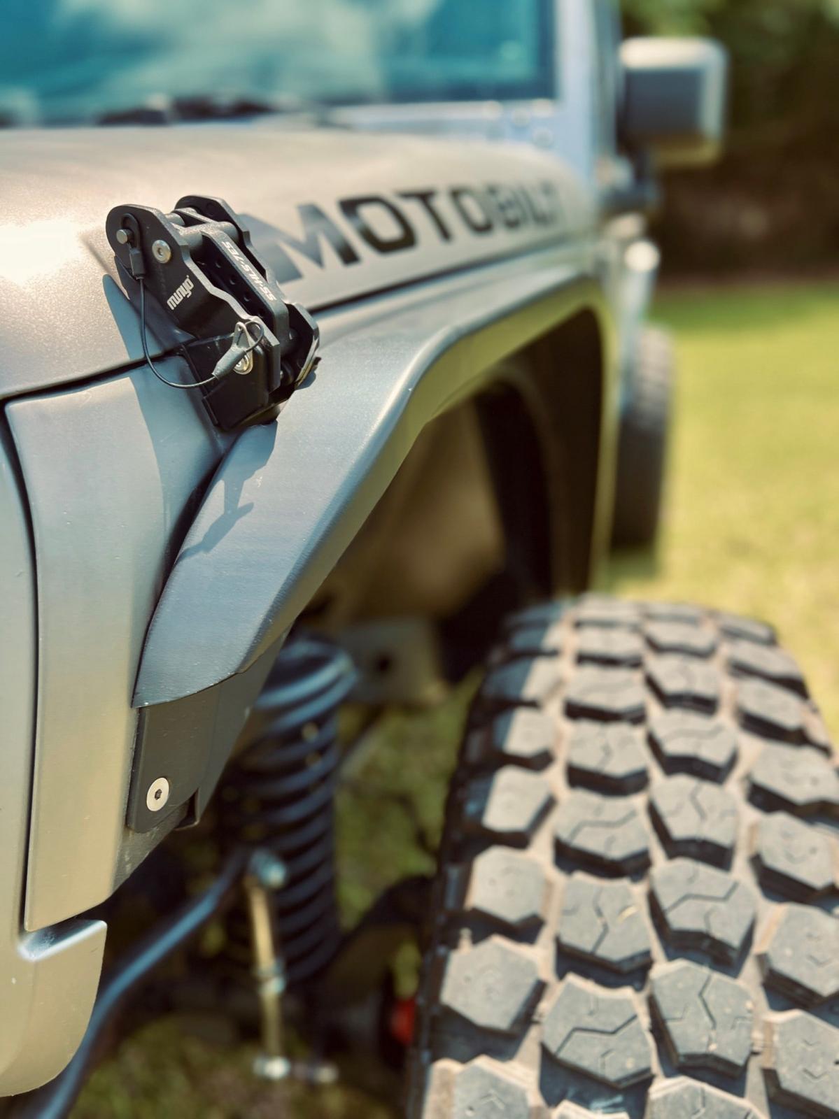 Front Highline Fenders for Jeep JK/JKU Motobilt