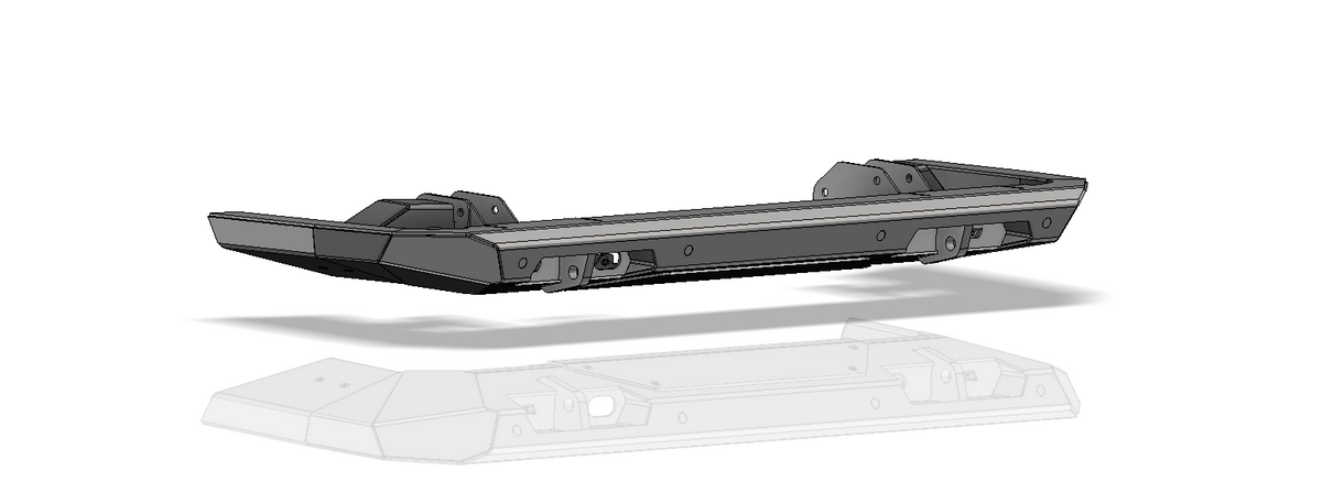 Tomahawk High Clearance Rear Bumper for Jeep JT Motobilt