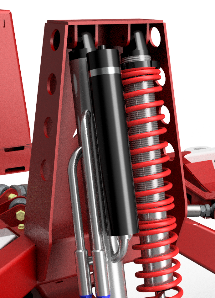 Dual Rear Shock Towers Motobilt