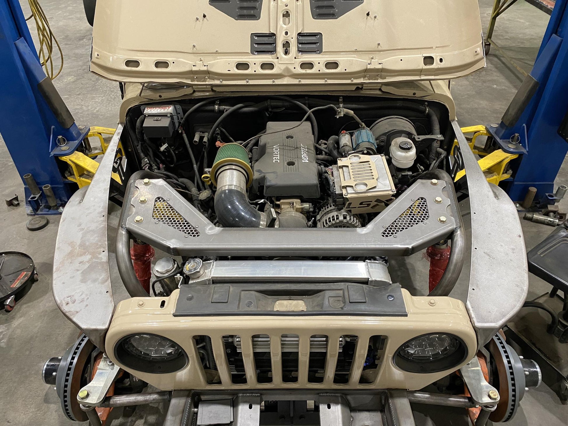 Coil Over Shock Hoop Brace Motobilt