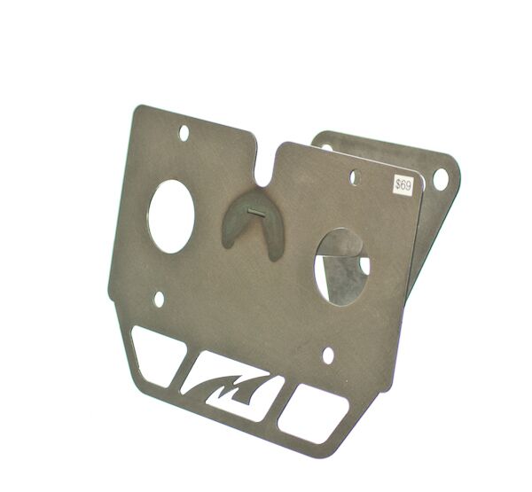 Spare Tire Tag Relocation Mount Motobilt