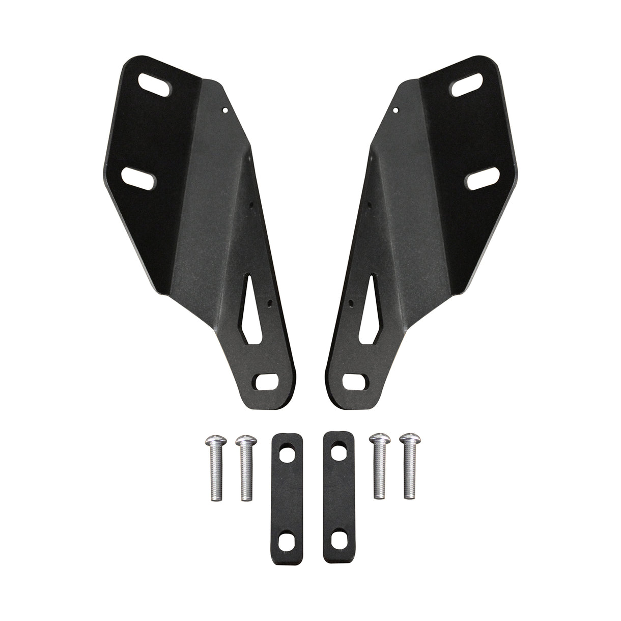 30 Inch LED Light Bar Hood Mount Kit for Jeep JK Powdercoat Motobilt