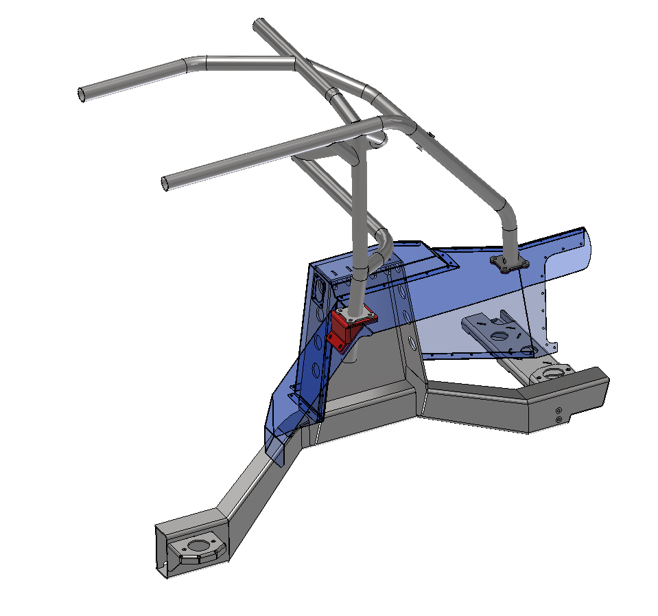 Cage C & D Plates for JKU Rear Highline Inner Fenders Motobilt