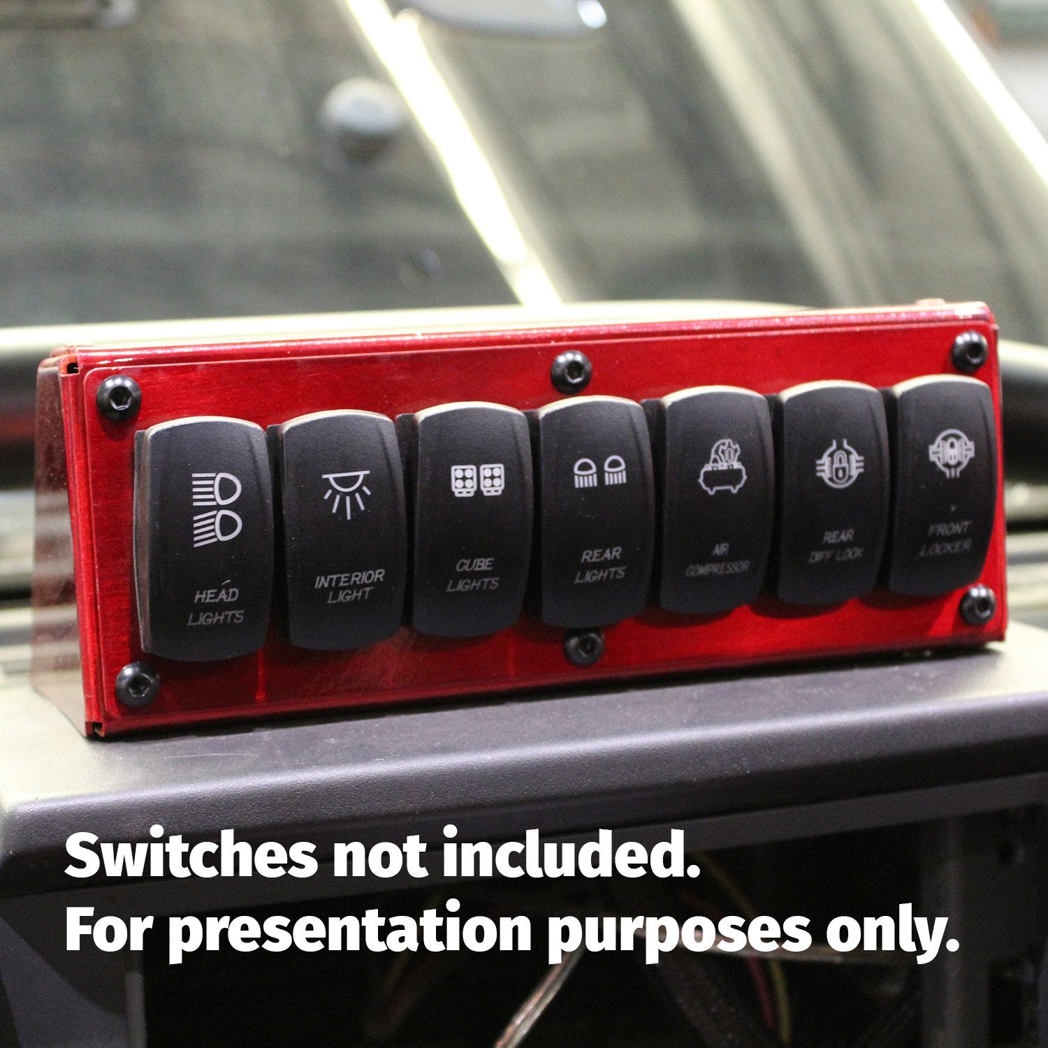 Switch Panel Top Surface Mounted Motobilt