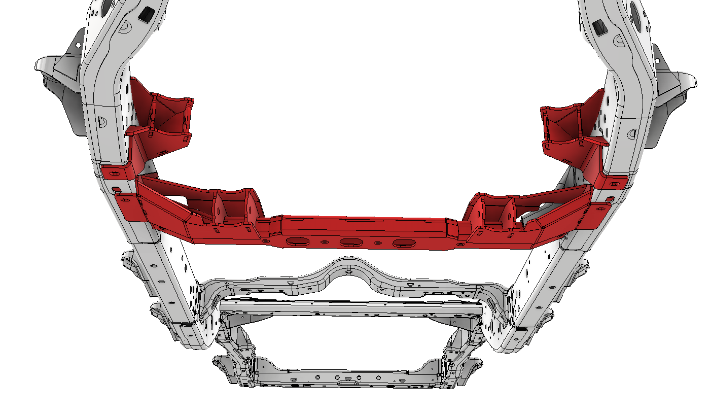 Front 3 or 4 Link Suspension Bracket Kit for 2018-Present Jeep JLU Motobilt
