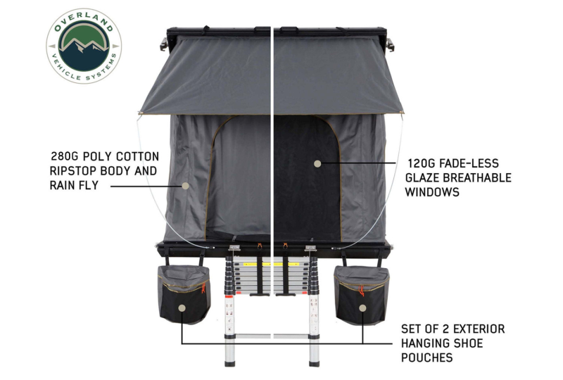 OVS Mamba - 2-Person Aluminum Tent, Grey