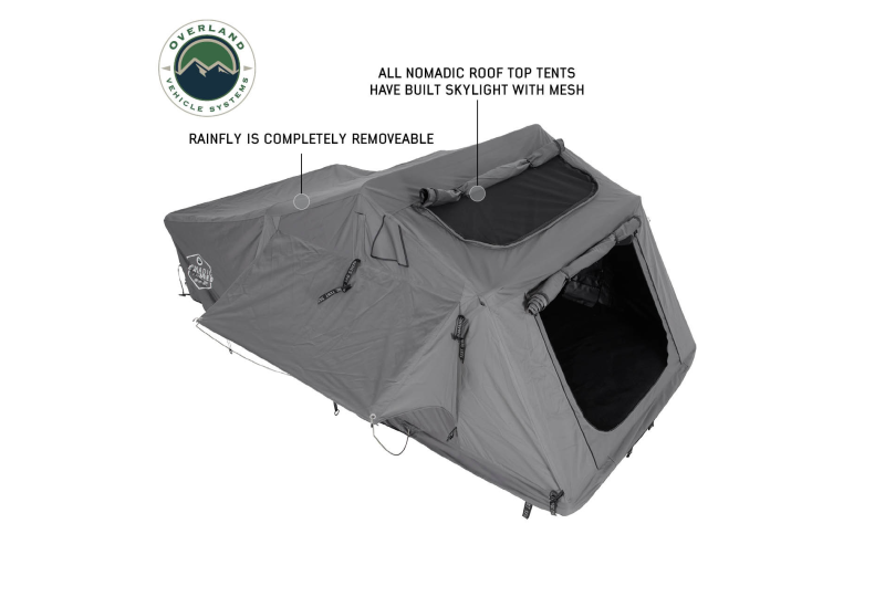 OVS HD Nomadic N2E: 2-Person Soft Top Tent, Grey & Green