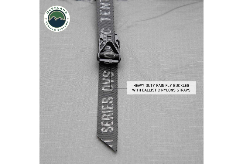 OVS HD Nomadic N4E: 4-Person Soft Top Tent, Grey & Green