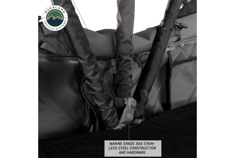 OVS HD Nomadic N4E: 4-Person Soft Top Tent, Grey & Green