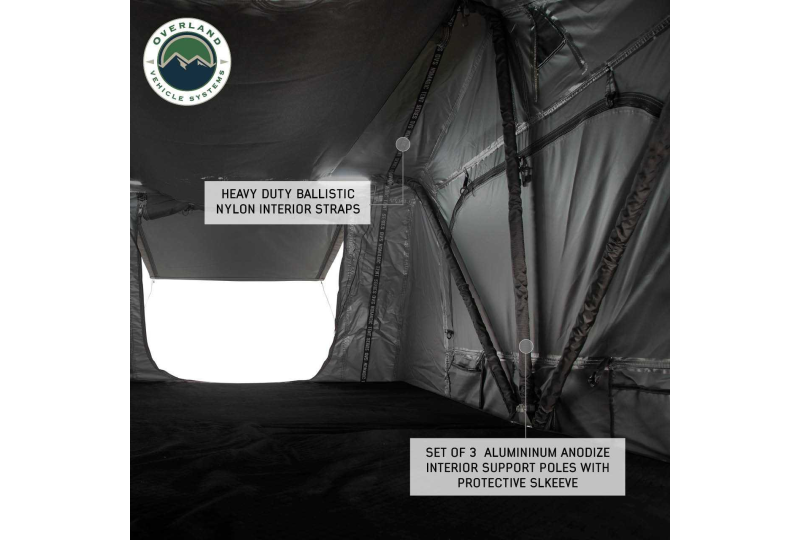 OVS HD Nomadic N2E: 2-Person Soft Top Tent, Grey & Green