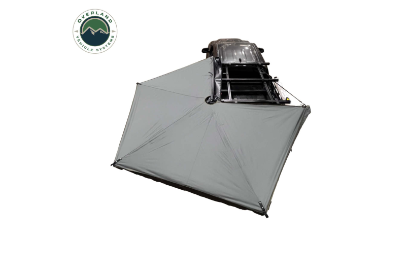 OVS HD Nomadic 270 LTE Awning - Driver, Grey/Green