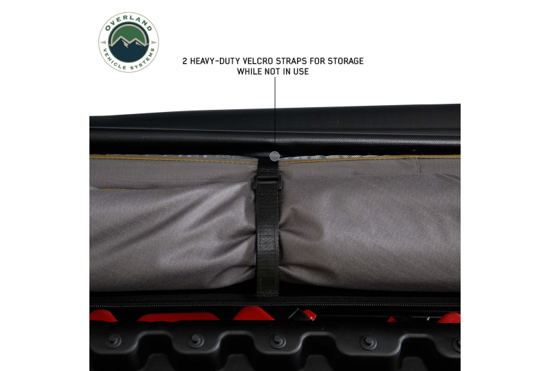 OVS HD Nomadic 270 LTE Awning - Driver, Grey/Green