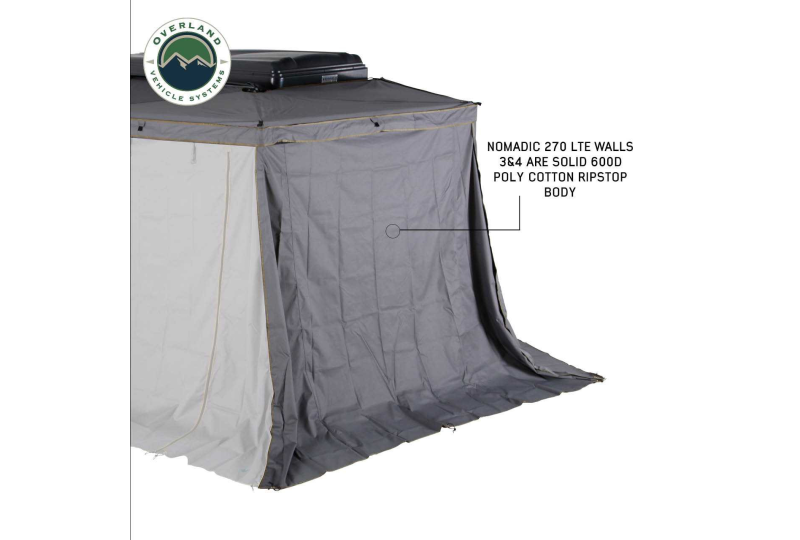 OVS HD Nomadic 270 LTE Wall 2 - Driver, Grey/Green Bag