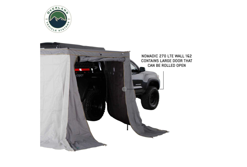 OVS HD Nomadic 270 LTE Wall 1 - Passenger, Grey/Green Bag