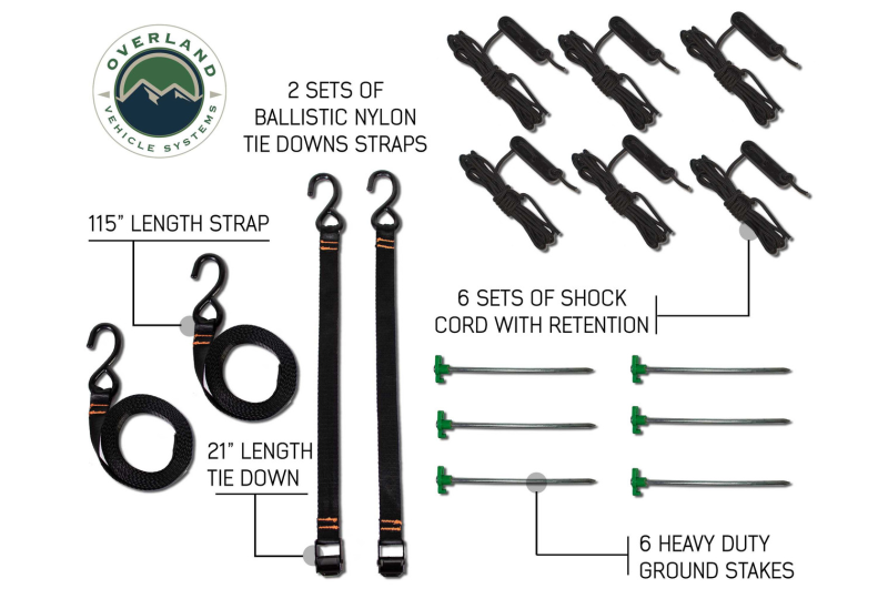 OVS HD Nomadic 270 Awning+Wall 1-3 - Pass, Grey/Green