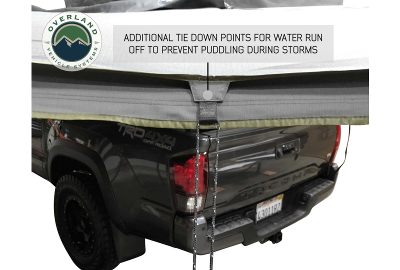 OVS HD Nomadic 270 Awning+Wall 1-3 - Pass, Grey/Green