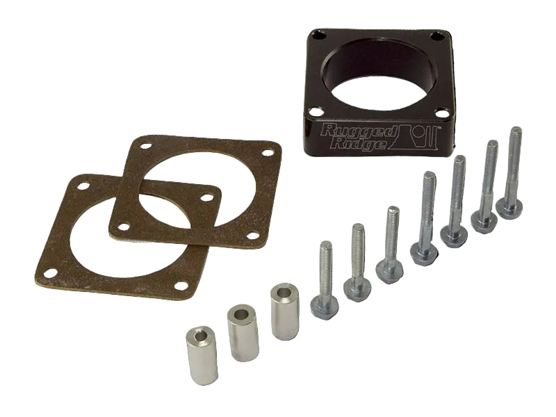 Rugged Ridge 17755.01 Throttle Body Spacer for YJ/TJ/XJ 2.5L & 4.0L