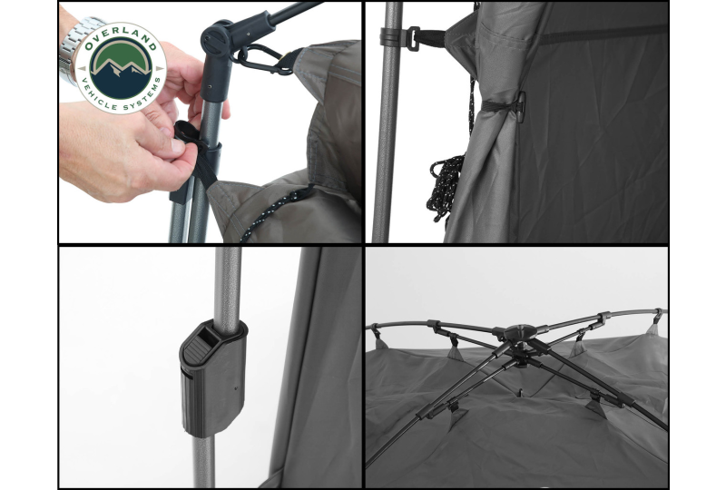 OVS HD Nomadic Portable Room: Shower, Storage Bag