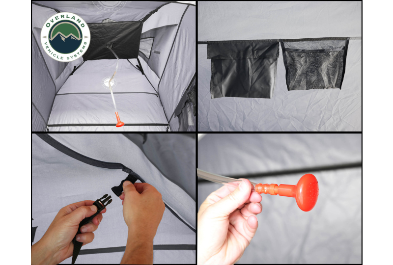 OVS HD Nomadic Portable Room: Shower, Storage Bag