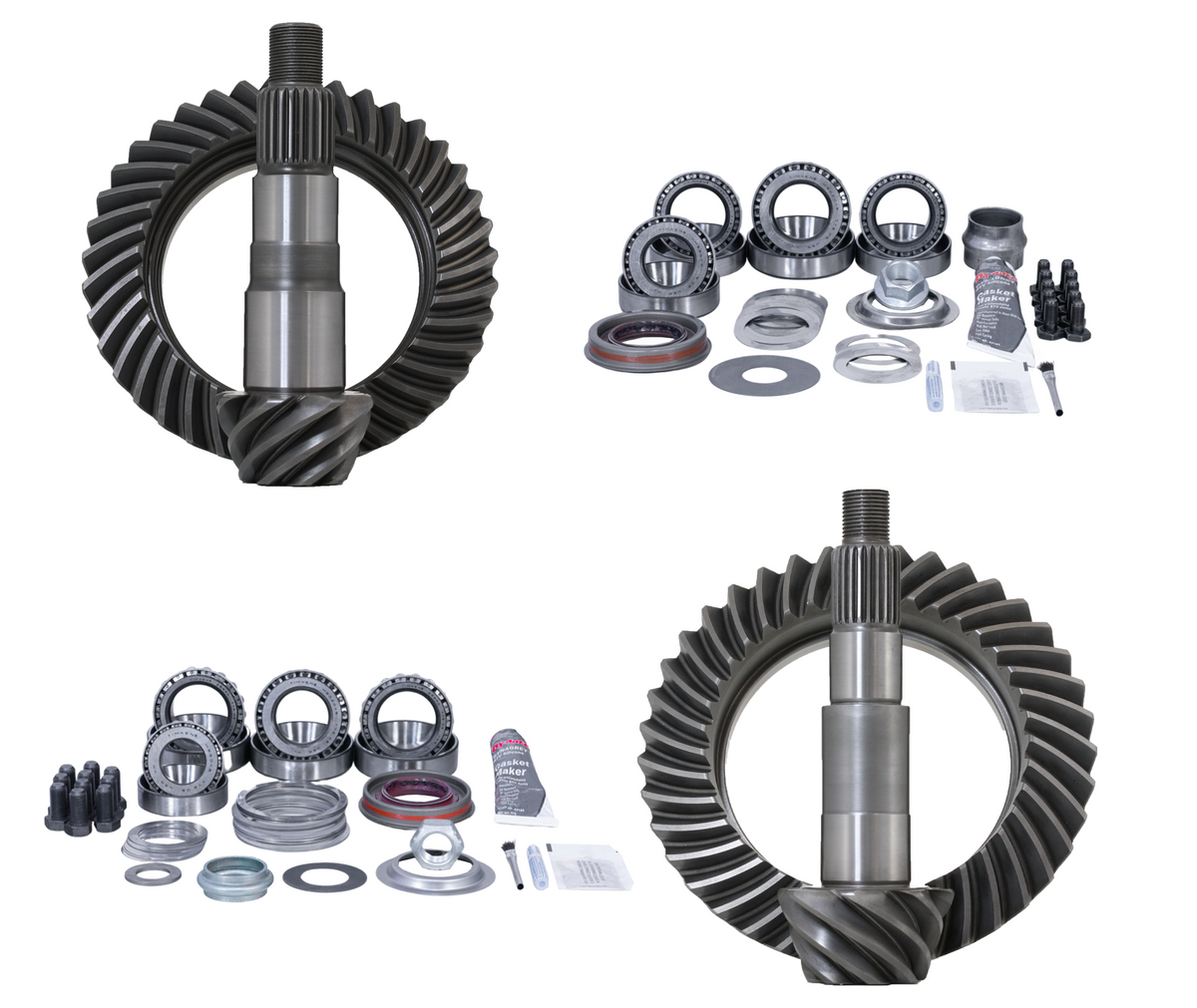 Jeep Wrangler JK Non-Rubicon 4.88 Ratio Koyo Bearing Gear Package Revolution Gear
