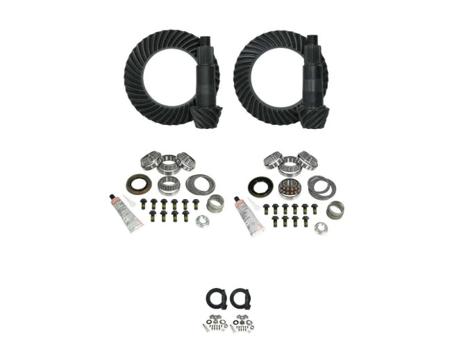 Dana 4.10 Dana 44 210MM/220MM Gear Package w/ Yukon Master Install Kits; Wrangler JL