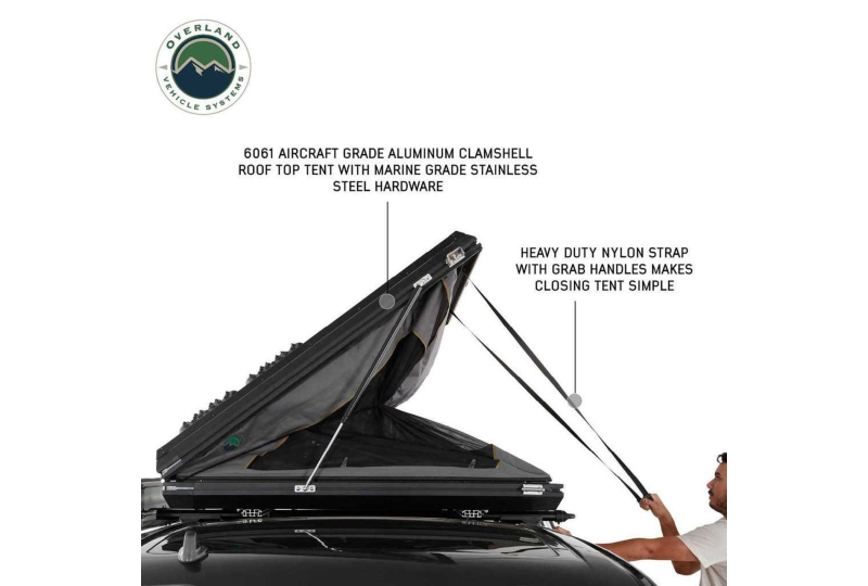 OVS Sidewinder - 2-Person Aluminum Tent, Grey