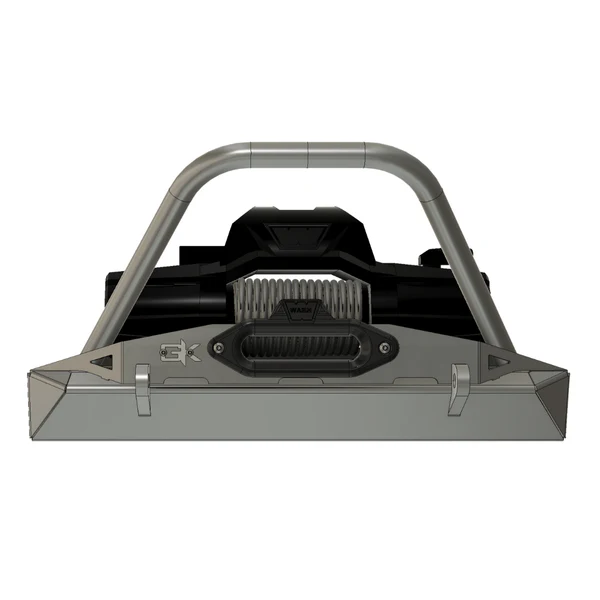 Front Diamond Series Stubby Bumper for Jeep TJ Wrangler (97-06)