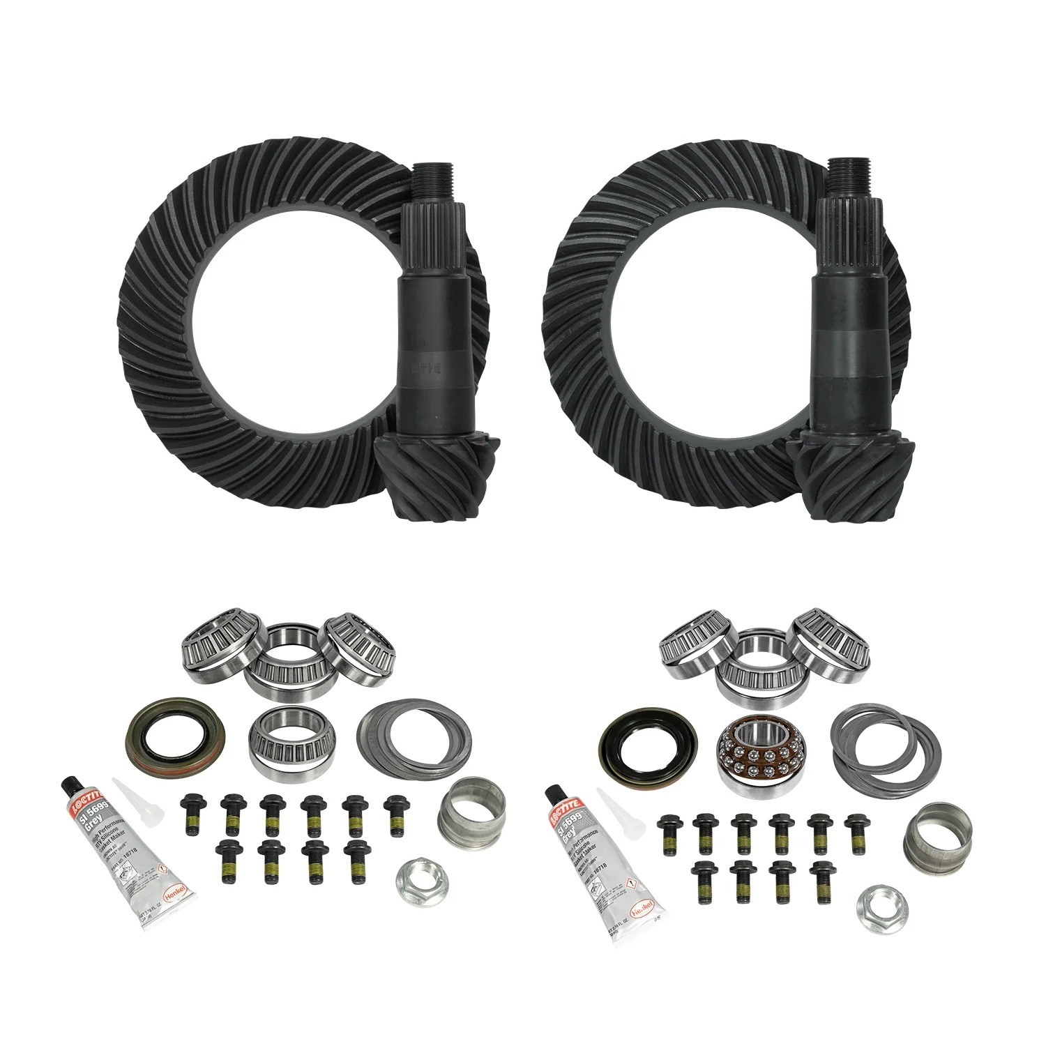 Dana 5.38 Dana 44 210MM/220MM Gear Package w/ Yukon Master Install Kits; Wrangler JL