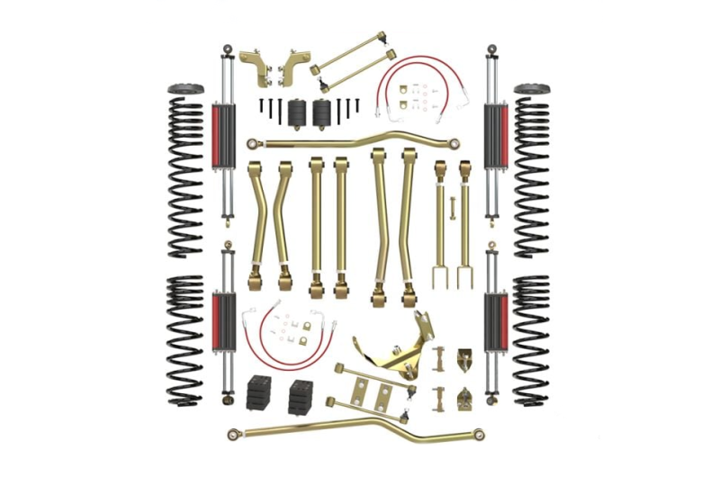 Metalcloak 3.5" Game-Changer Suspension Lift Kit; Jeep JK