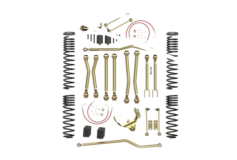 Metalcloak 2.5" Game-Changer Suspension Lift Kit; Jeep JK