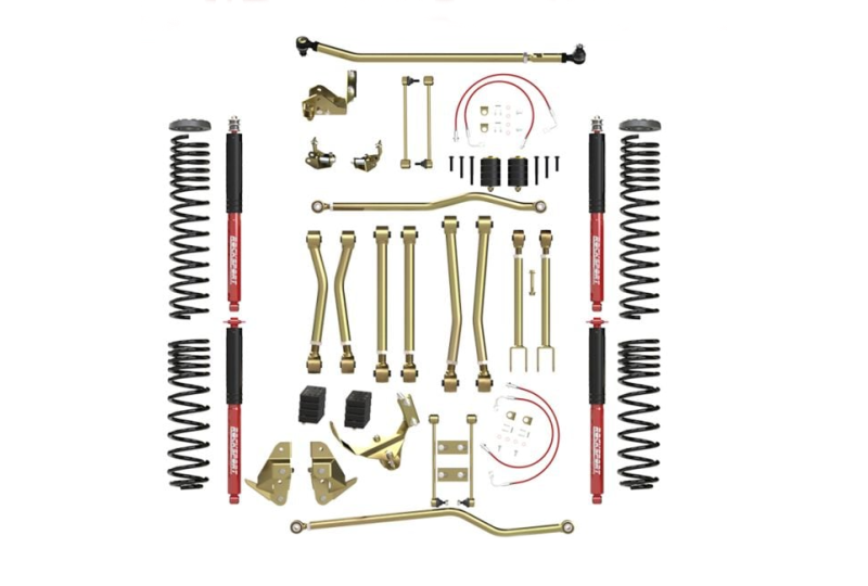 Metalcloak 4.5" Game-Changer Suspension Lift Kit; Jeep JK