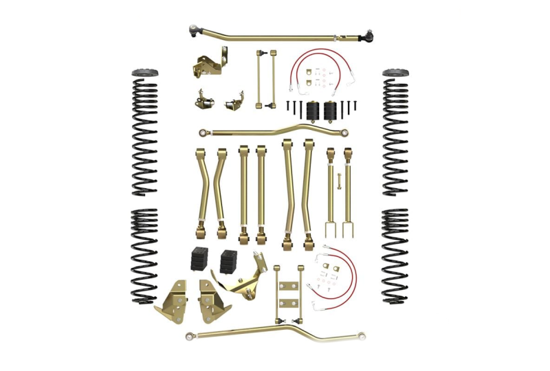 Metalcloak 4.5" Game-Changer Suspension Lift Kit; Jeep JK