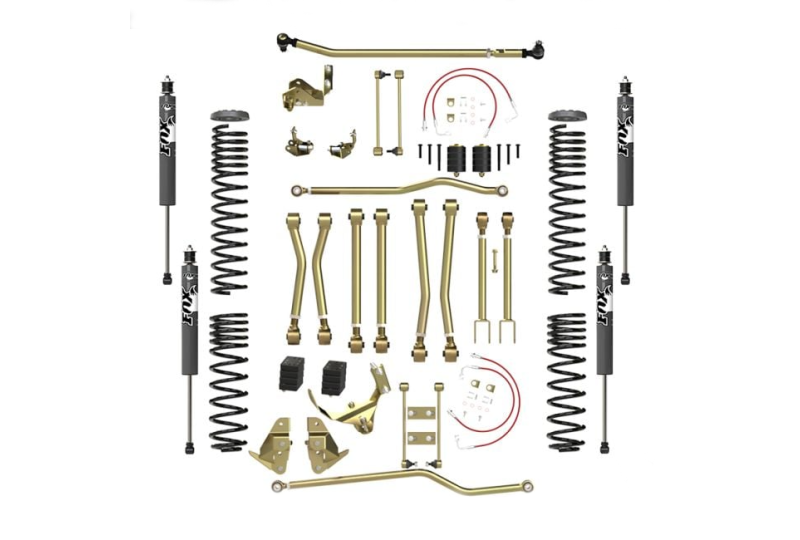 Metalcloak 4.5" Game-Changer Suspension Lift Kit; Jeep JK