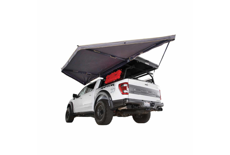 OVS Nomadic 180 LTE Awning - Grey/Green, Black Cover