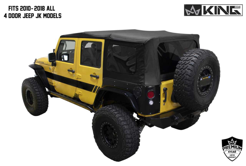 OVS Replacement Soft Top - Black Diamond - JK 4 Door