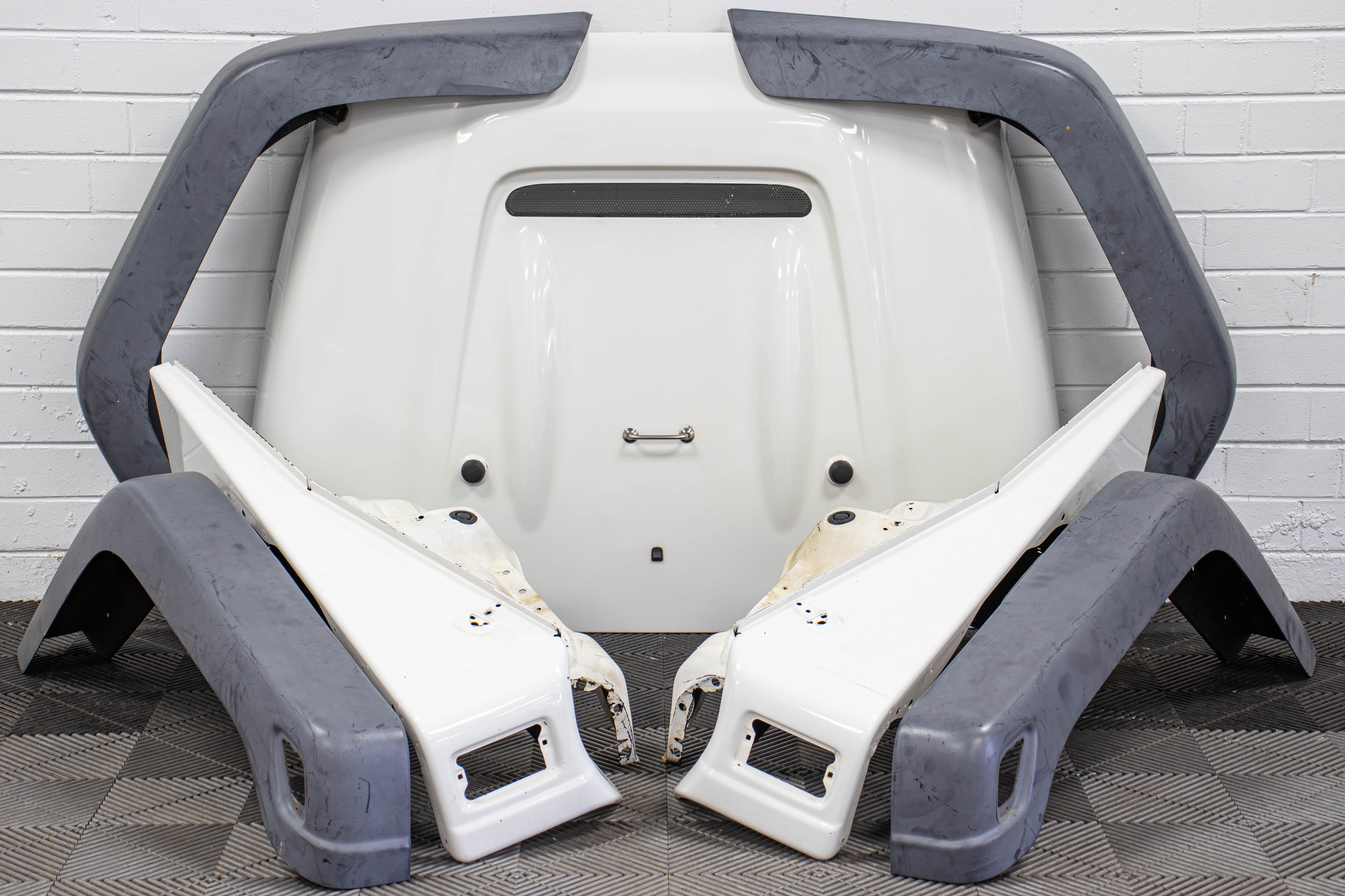 AEV Wrangler TJ/LJ Highline Hood and Fender Kit; Extremely Rare!