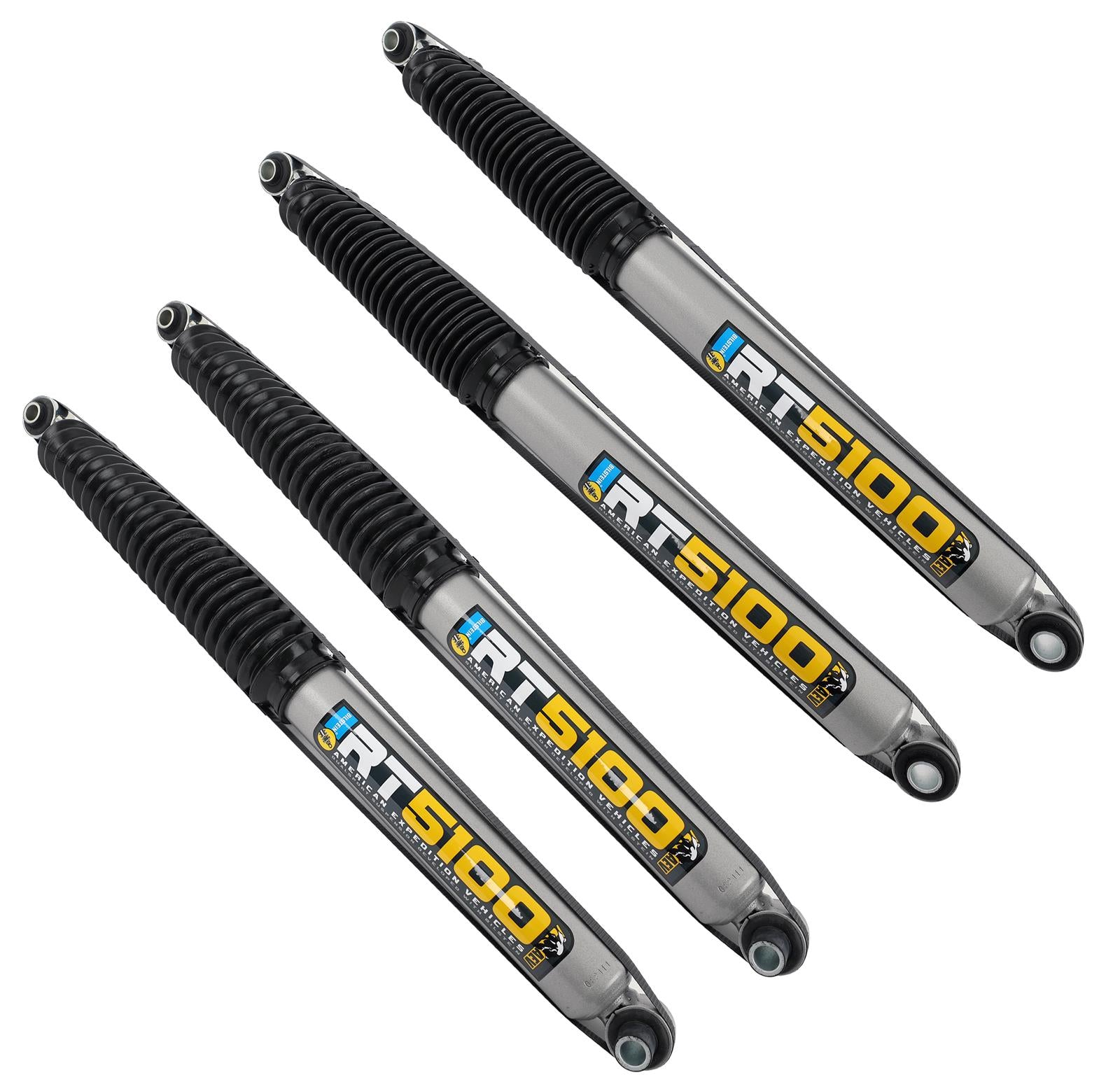 AEV NJT22250AA Shocks, JT +2.5" - AEV-tuned Bilstein (set of 4) part of N0922100AA 2.5 JT Dual Sport RT suspension lift